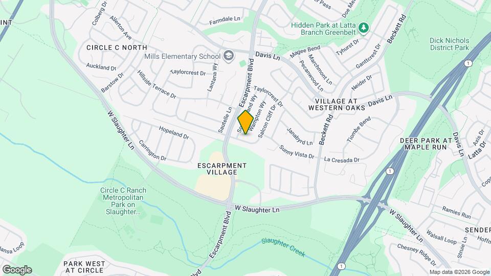 6002 Salcon Cliff Dr Map and Location Details