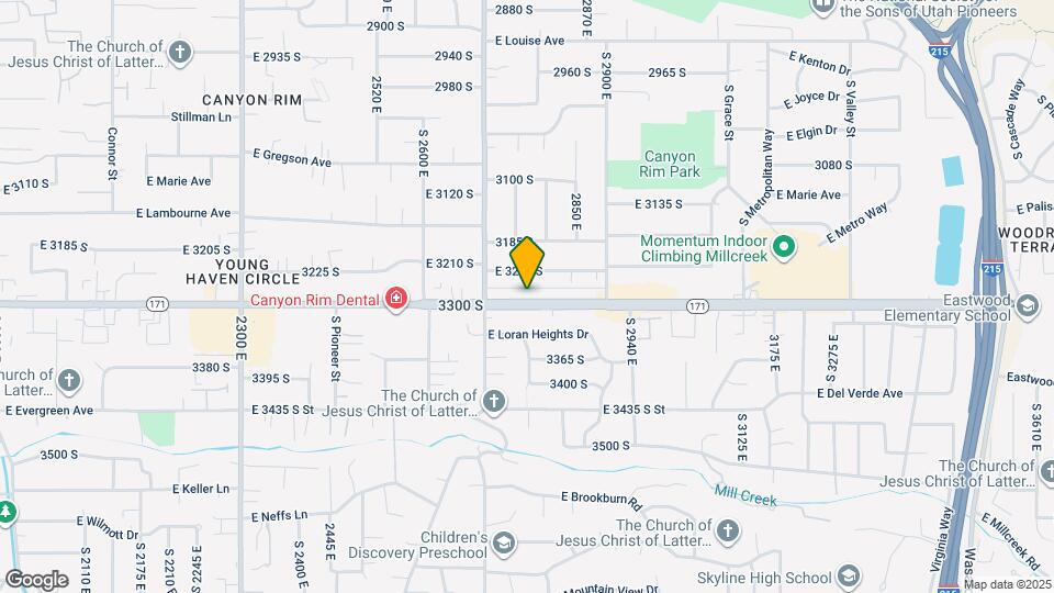 2769 E 3300 S Map and Location Details