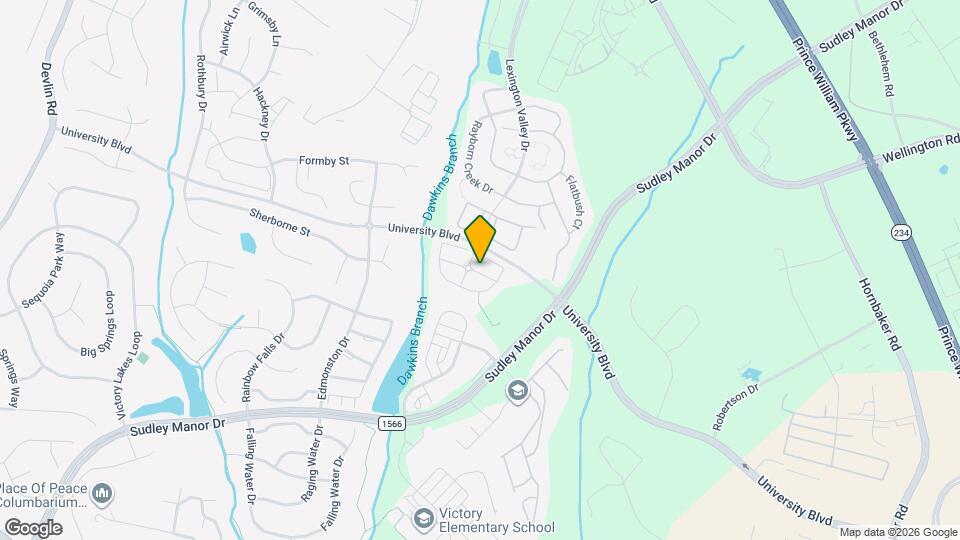 11918 Hayes Station Way Map and Location Details