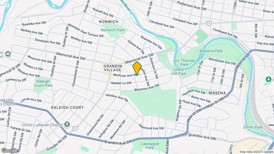 1728 Westover Ave SW Map and Location Details