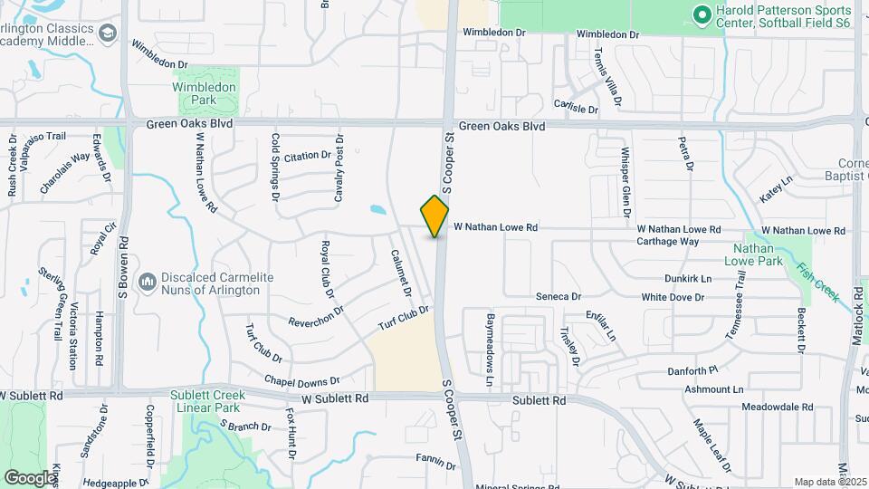 Twenty Oaks Apartments Map and Location Details