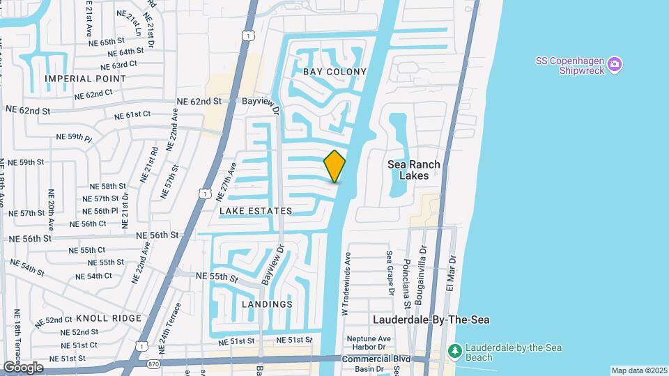3311 NE 57th Ct Mapa y Detalles de la Ubicación