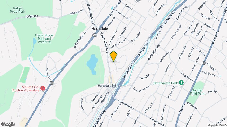 141 E Hartsdale Ave Map and Location Details