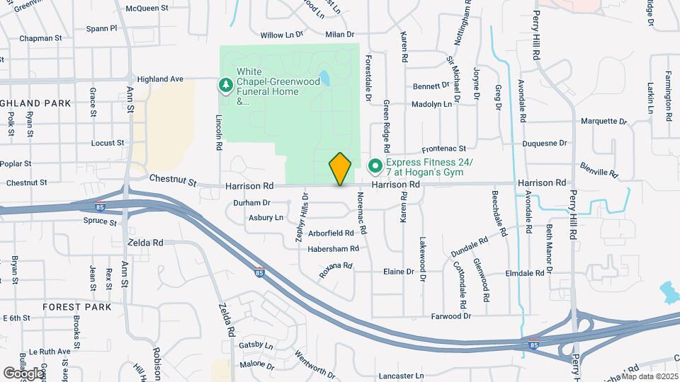 3340 Harrison Rd Map and Location Details