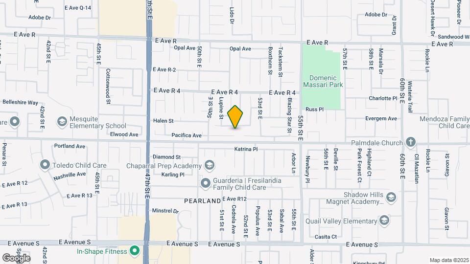 5135 Pacifica Ave Map and Location Details