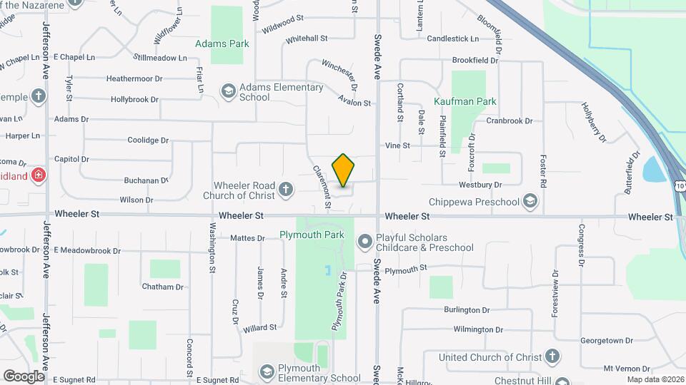 Birchwood Pointe Apartments Map and Location Details