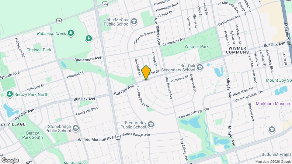 753 Bur Oak Ave Map and Location Details