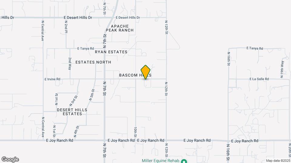 1033 E Irvine Rd Map and Location Details