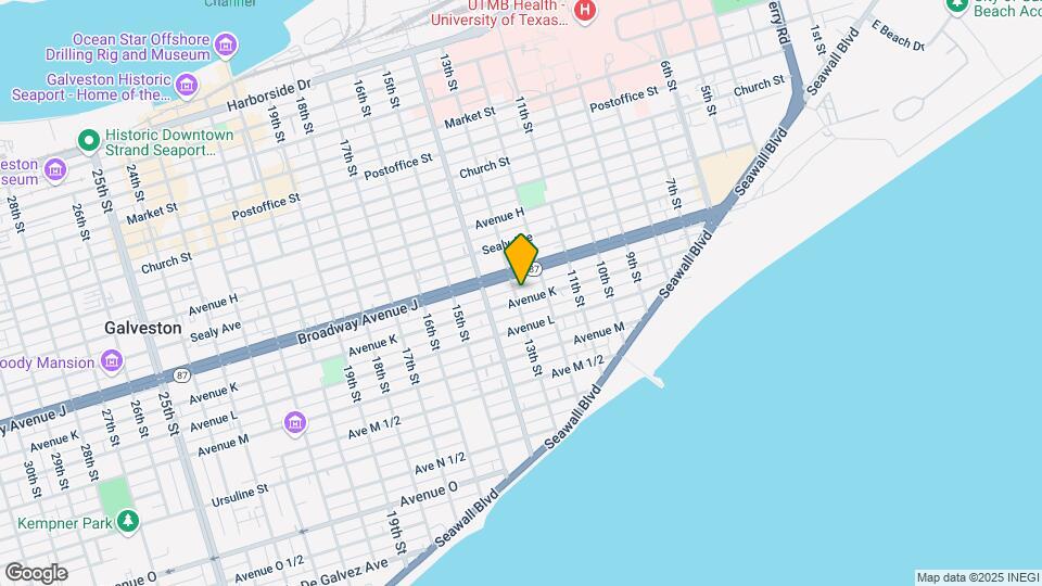 1020 13th St Map and Location Details
