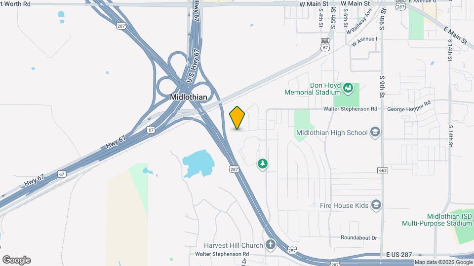 1048 W Sierra Vista Ct Map and Location Details