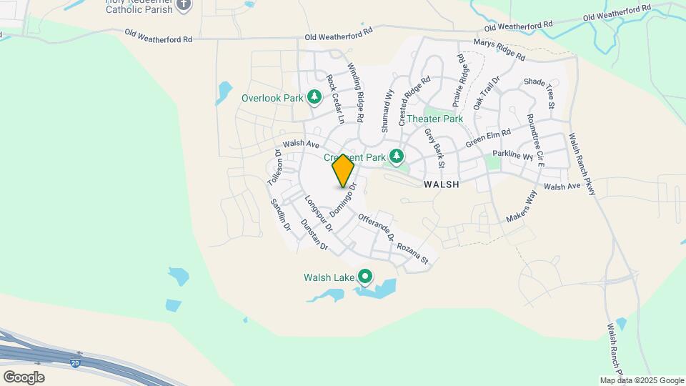 2156 Domingo Dr Map and Location Details