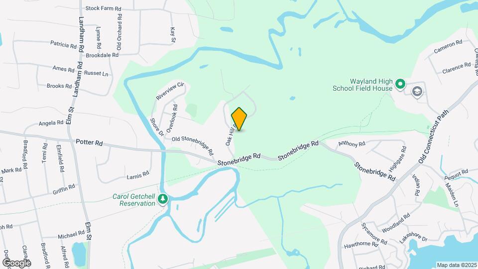 16 Oak Hill Rd Mapa y Detalles de la Ubicación