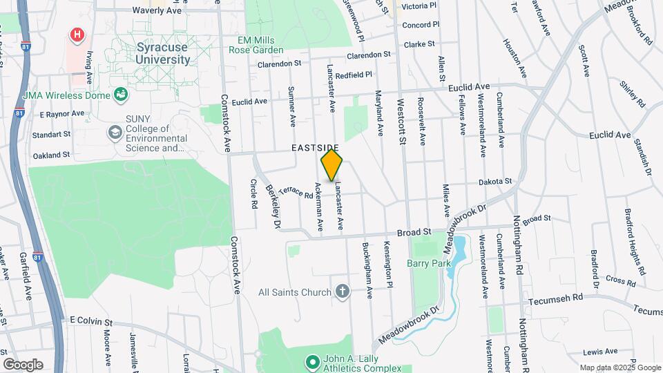 960 Lancaster Ave Map and Location Details