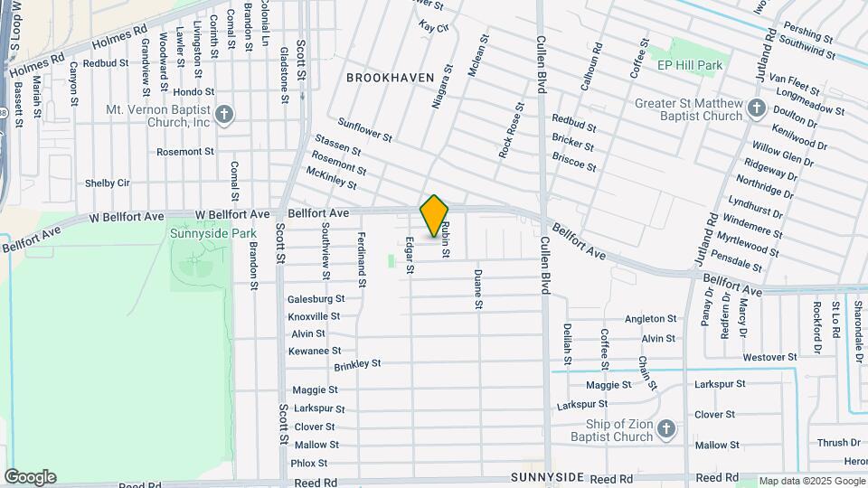 4427 Elmwood St Map and Location Details
