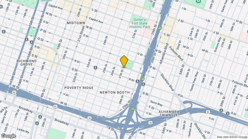 1703 27th St Map and Location Details