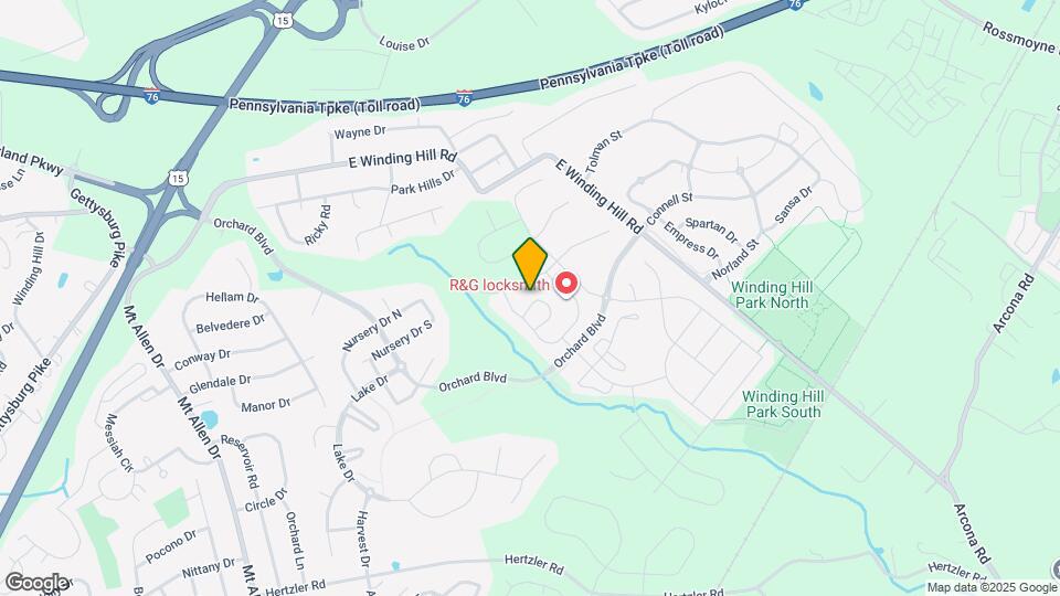 1730 Fairbank Ln Map and Location Details