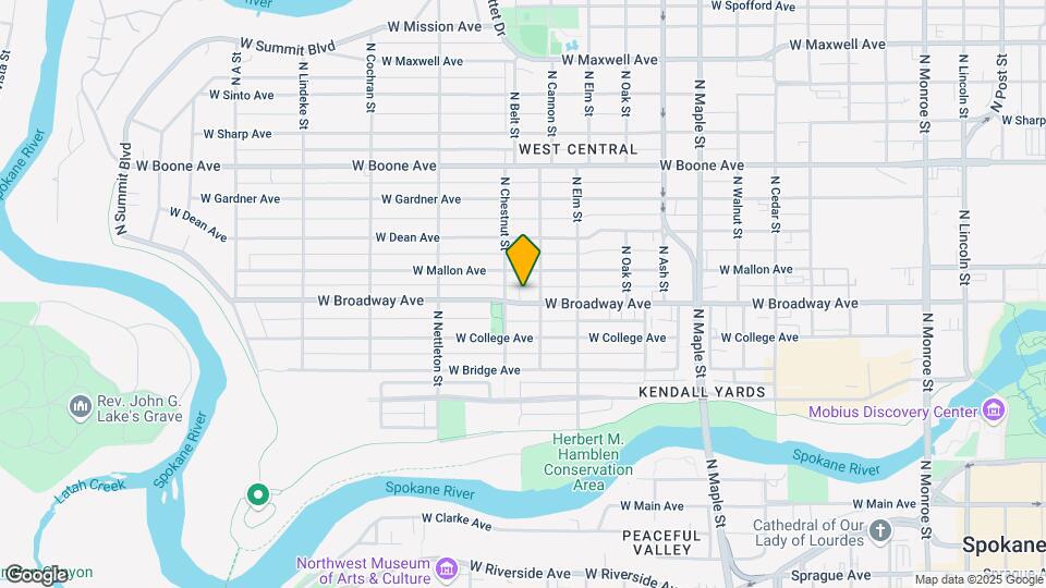 2014 W Broadway Ave Mapa y Detalles de la Ubicación