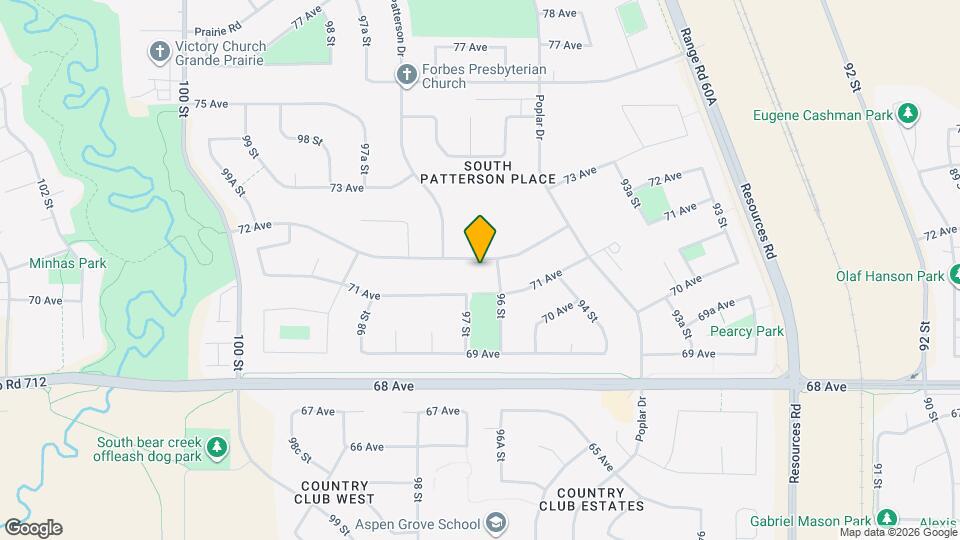 9609-9672 72 Ave Map and Location Details