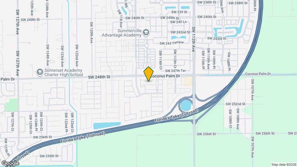 11527 SW 248th Ln Map and Location Details