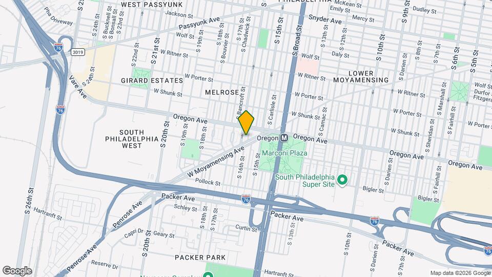 2730 S Mole St Map and Location Details