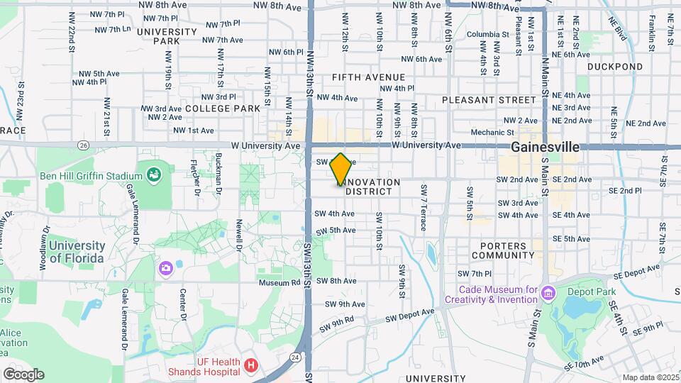 1216 SW 3rd Ave Map and Location Details