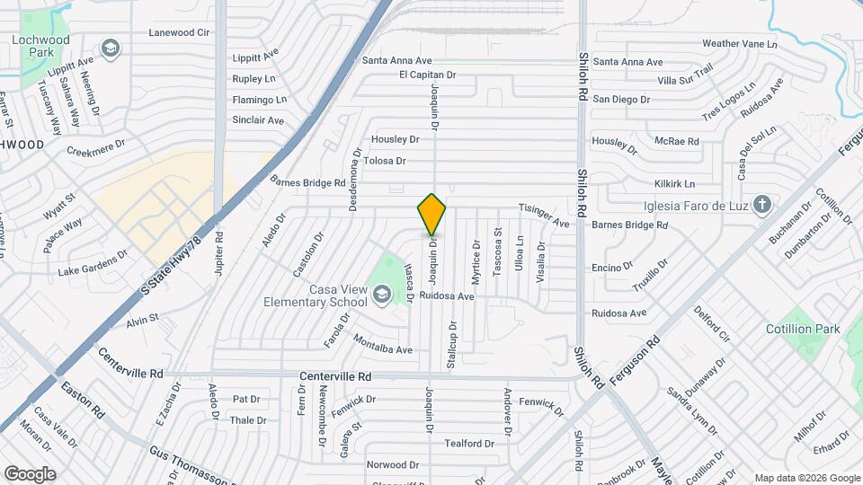 11209 Joaquin Dr Map and Location Details