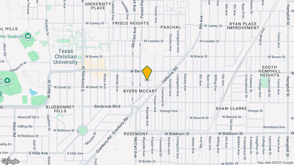 3134 Wayside Ave Map and Location Details