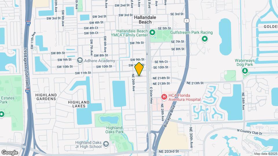 2620 NE 214th St Map and Location Details