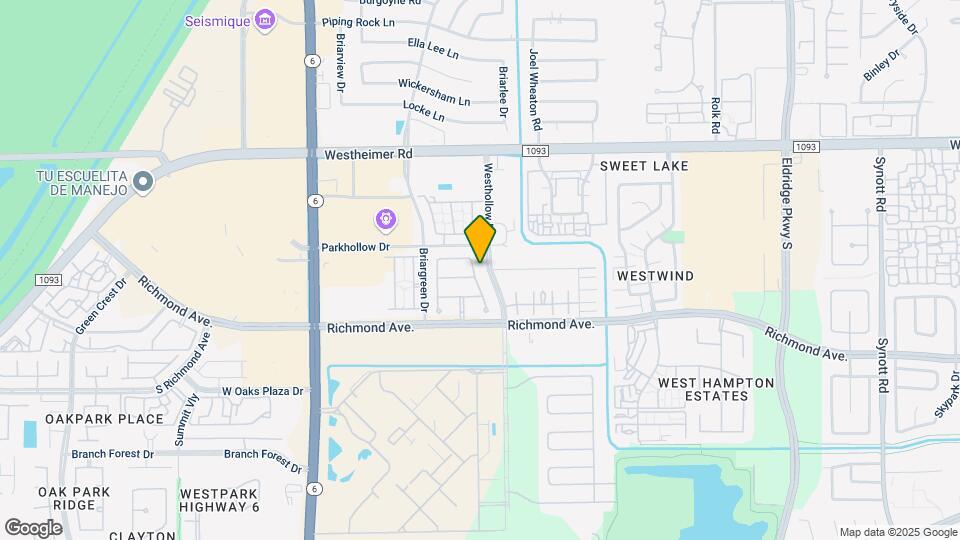 2715 Cresthollow Ln Map and Location Details