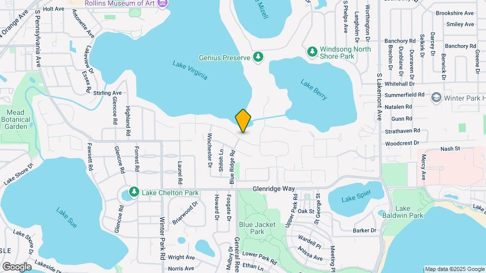851 Virginia Dr Map and Location Details