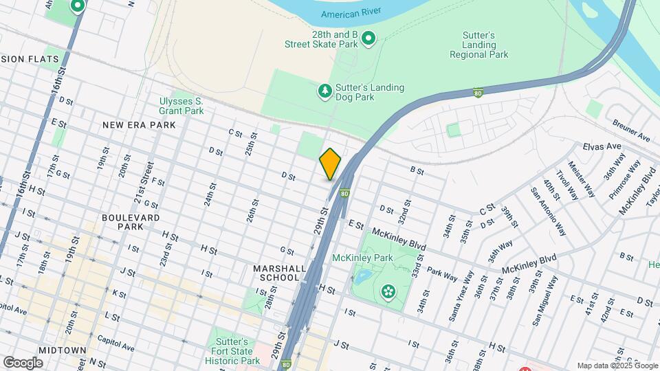 324 29th St Map and Location Details
