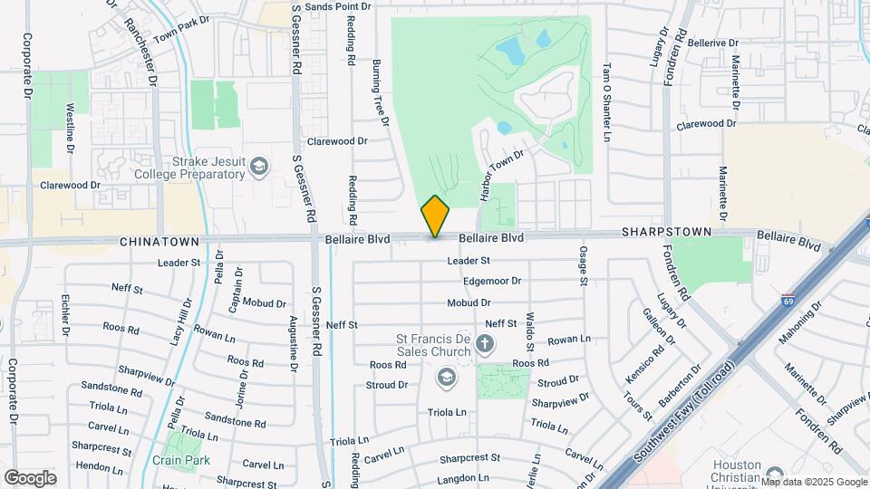 8319 Bellaire Blvd Map and Location Details