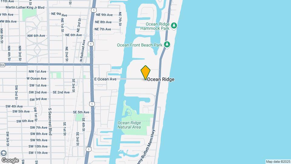 17 E Ocean Ave Map and Location Details