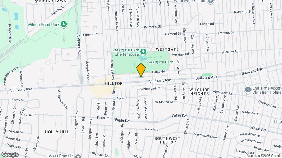 3252 Sullivant Ave Map and Location Details