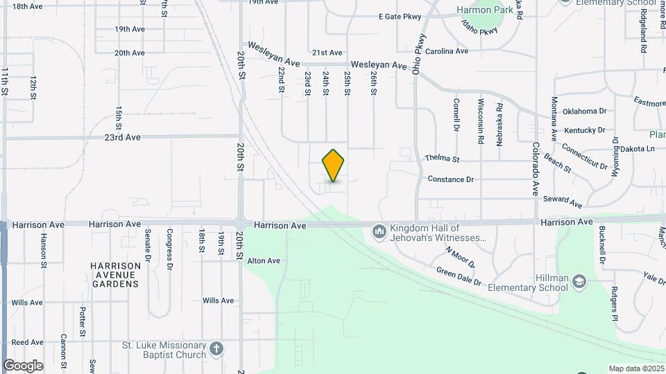 2816 Rudeen Close Map and Location Details