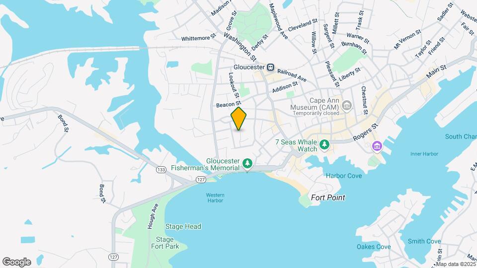 12 Babson St, Unit Furnished SHORT term Map and Location Details
