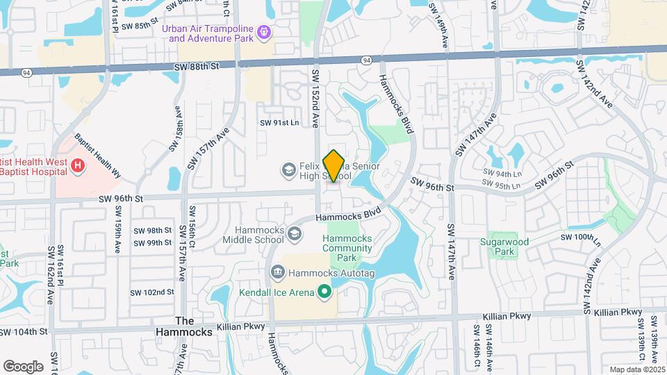15157 SW 95th Ln Map and Location Details