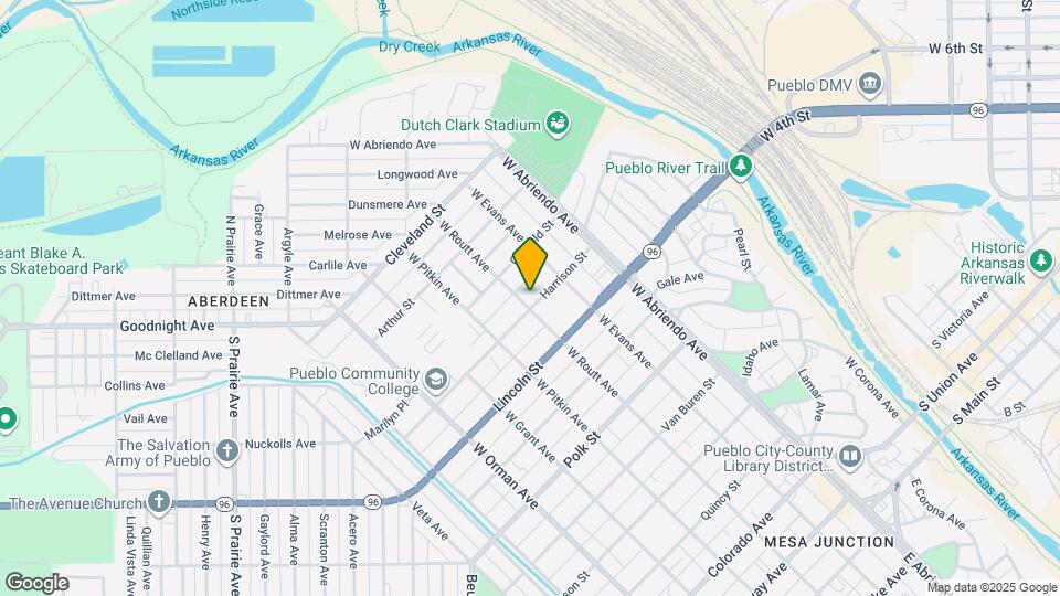 805 W Routt Ave Map and Location Details