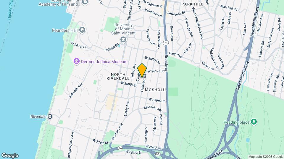 6015 Fieldston Rd Map and Location Details