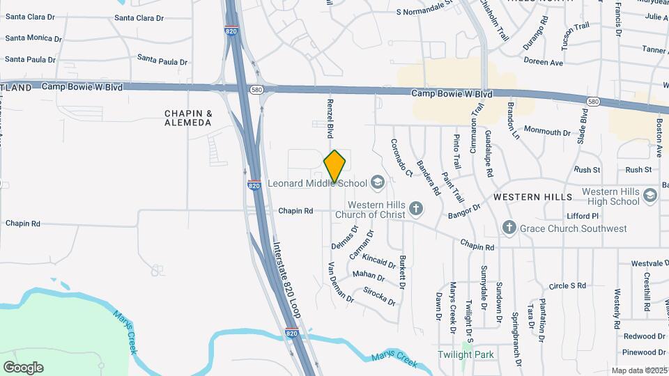 3621 Renzel Blvd Map and Location Details
