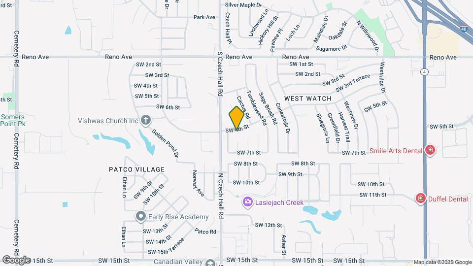 12116 SW 4th St Map and Location Details