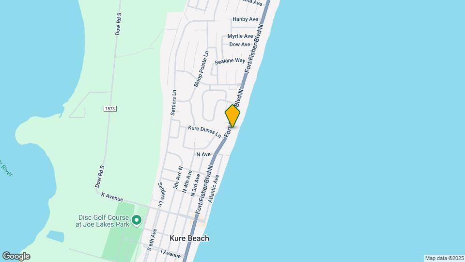 450 Fort Fisher Blvd N Map and Location Details