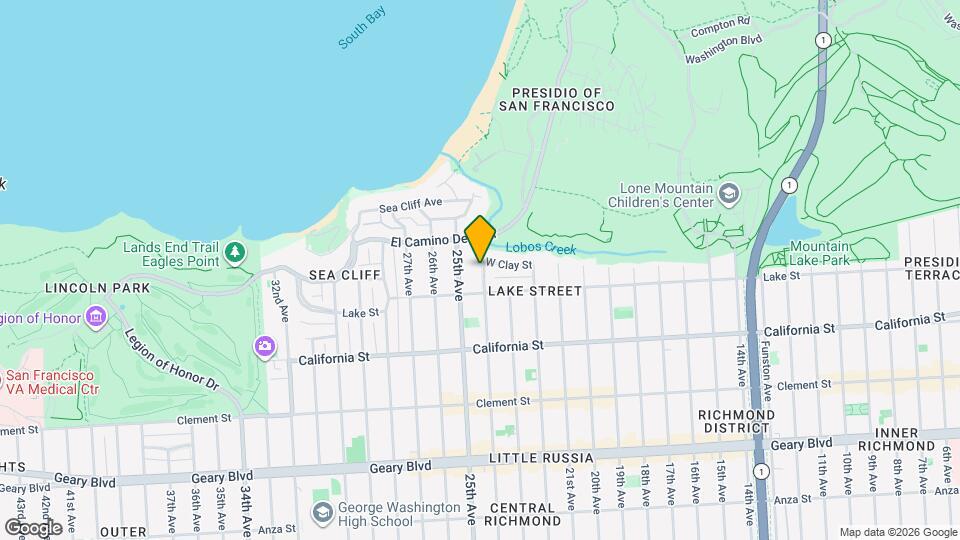 155 24th Ave Map and Location Details