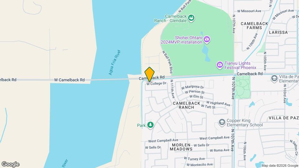 11233 W College Dr Map and Location Details