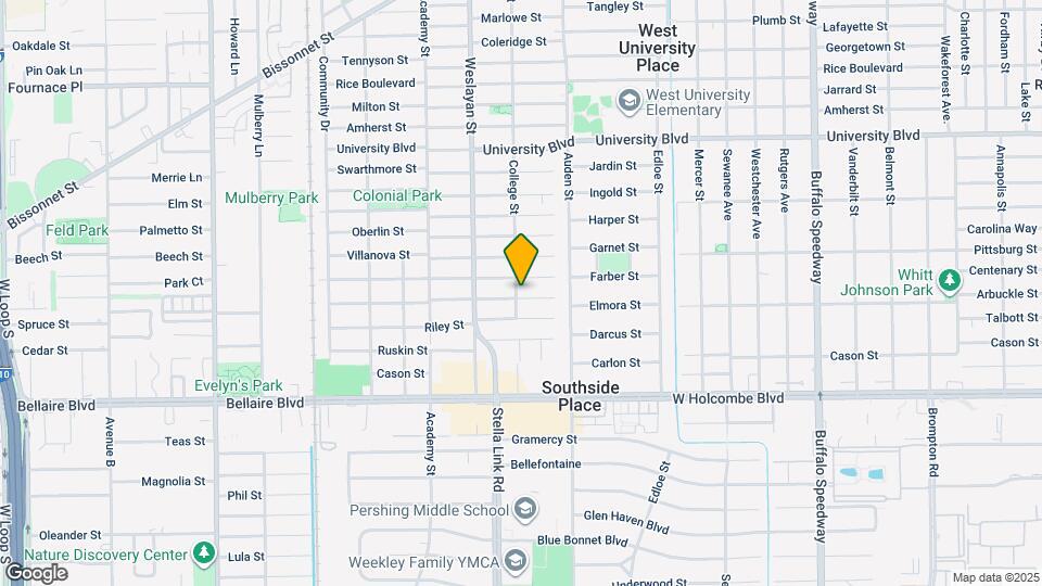 3834 Southwestern St Map and Location Details