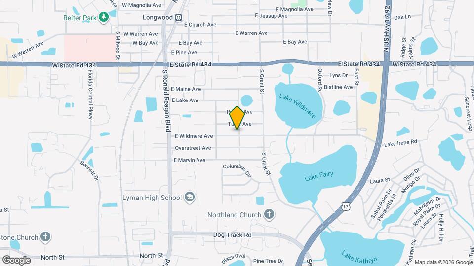 385 E Wildmere Ave Map and Location Details