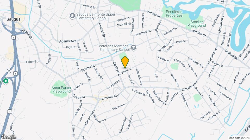 34 Birch St, Unit 2 Map and Location Details