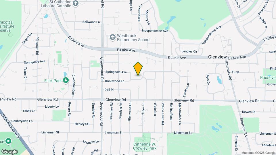 3040 Knollwood Ln Map and Location Details