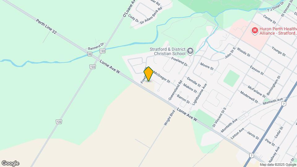 456 Lorne Ave W Map and Location Details