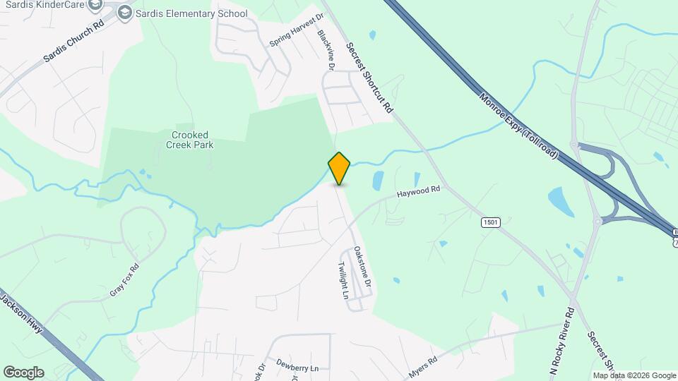 1014 Little Rock Ct Map and Location Details